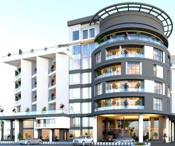 ongoing project on admiralty road, lekki phase 1